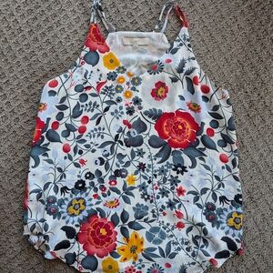 LOFT Floral Print Women's Top - Multicolor